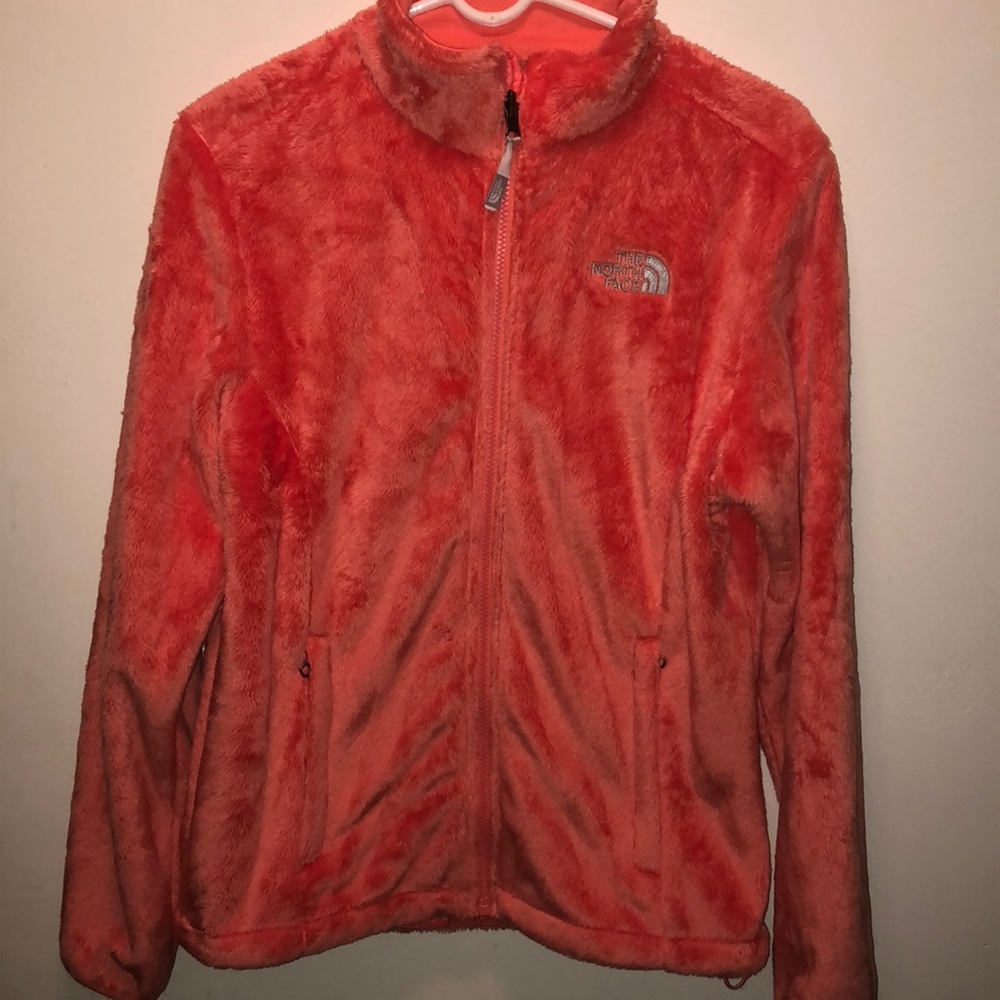 Peach North Face Fleece Jacket